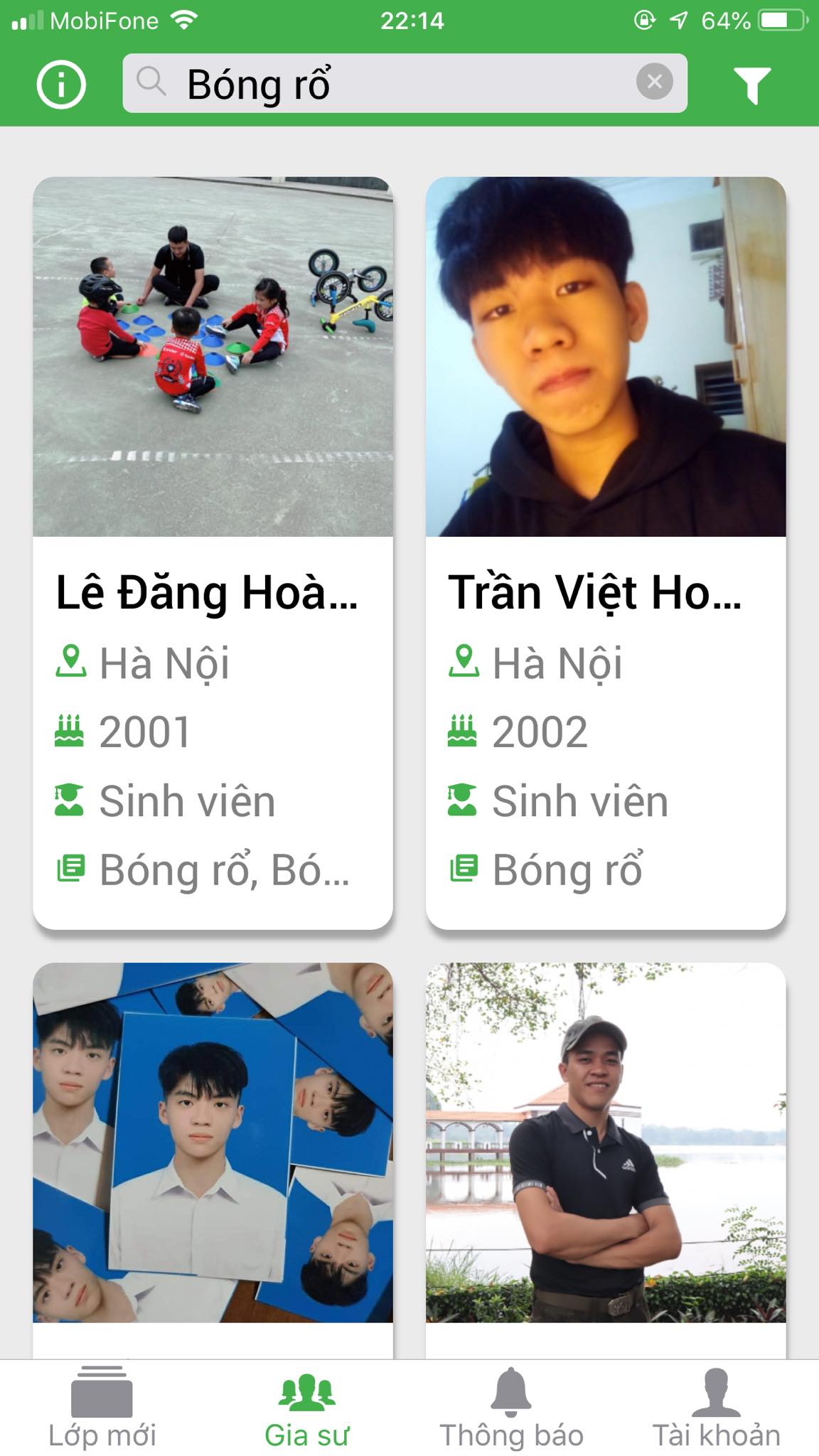 App Daykemtainha.vn bóng rổ